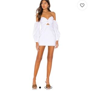 Superdown White Bodycon Dress